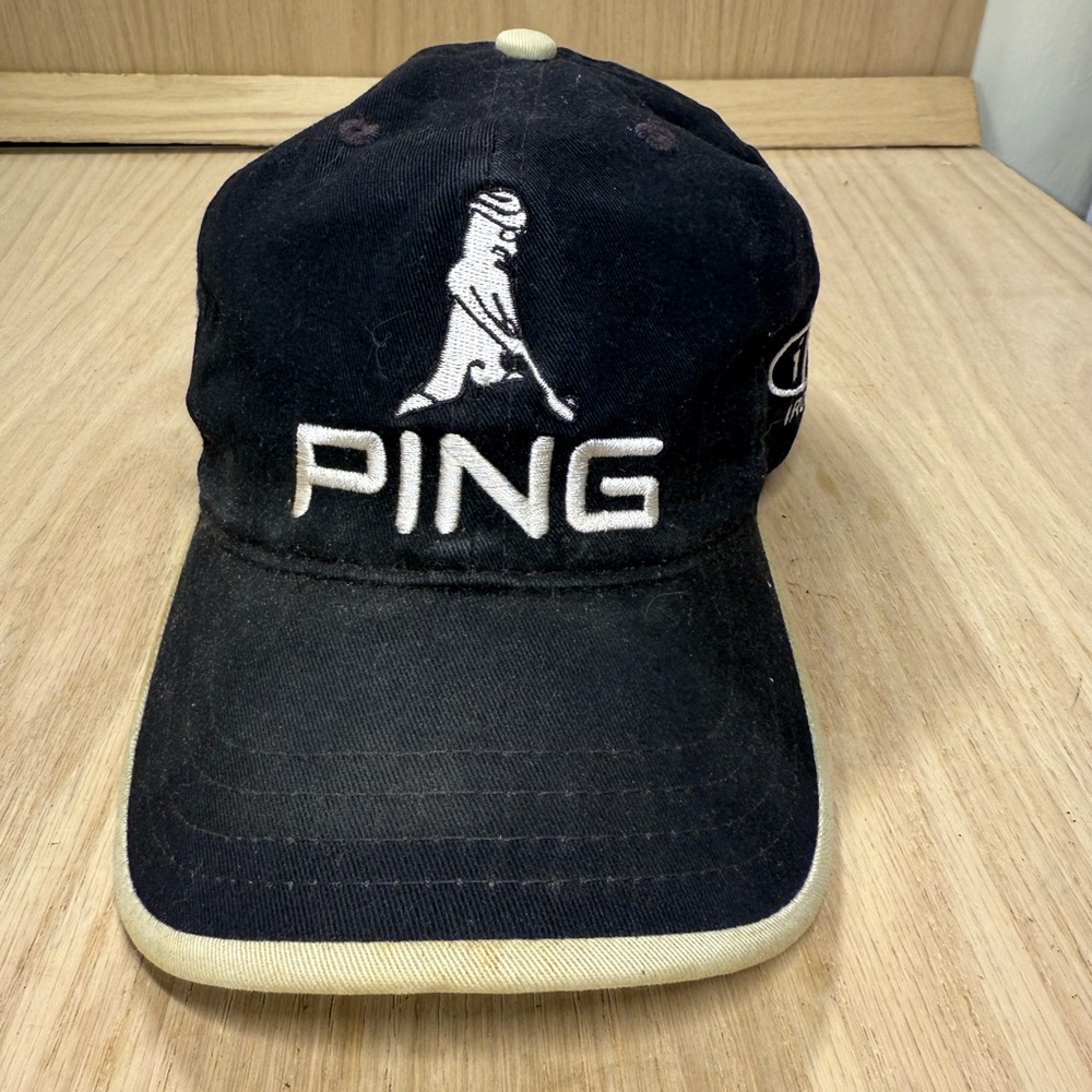 MR. PING/ PING MAN Golf hat Vintage PING HAT